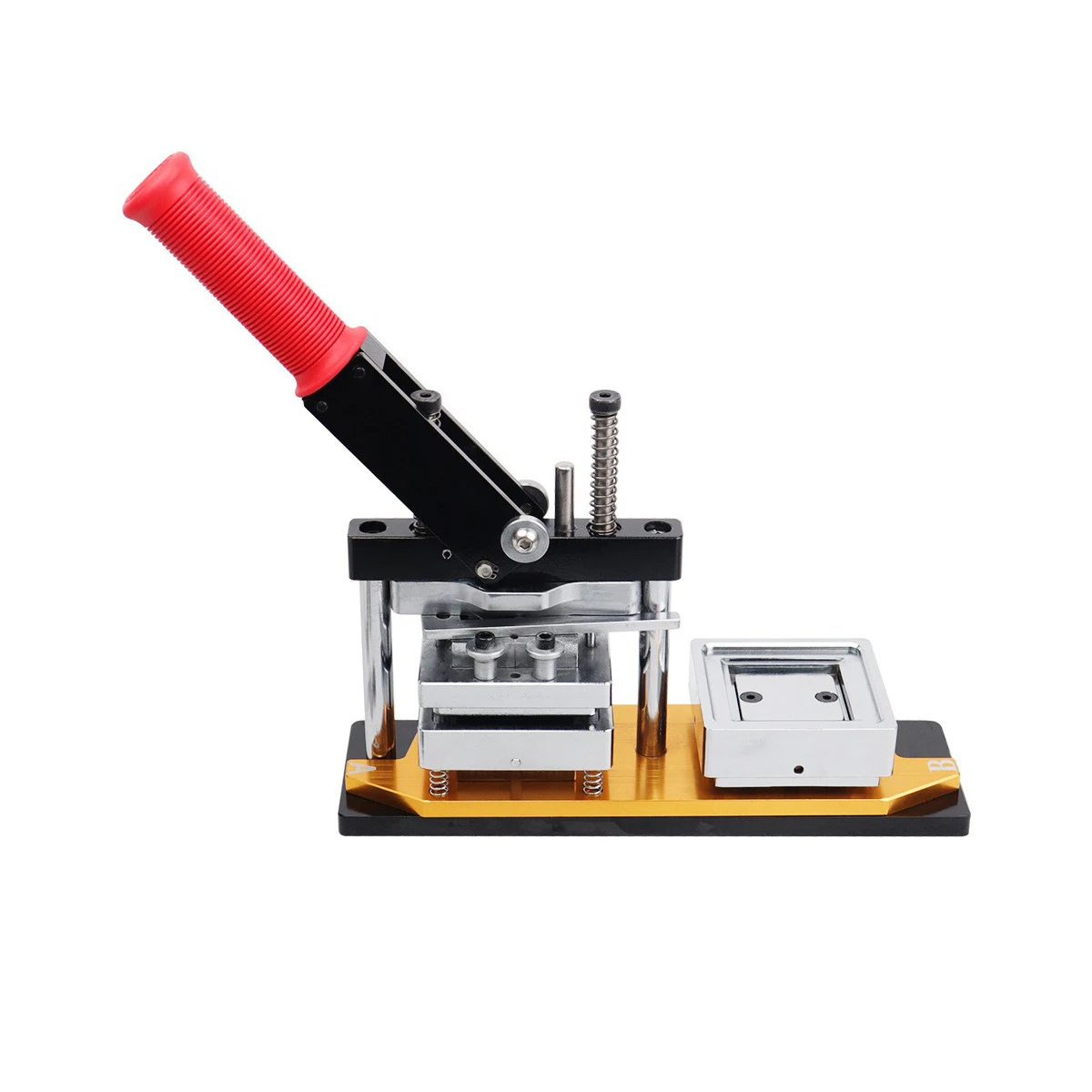 63.5mm Square Magnet Fridge Magnet Badge Machine With Cutter With 1000sets Refrigerator Magnet Badges