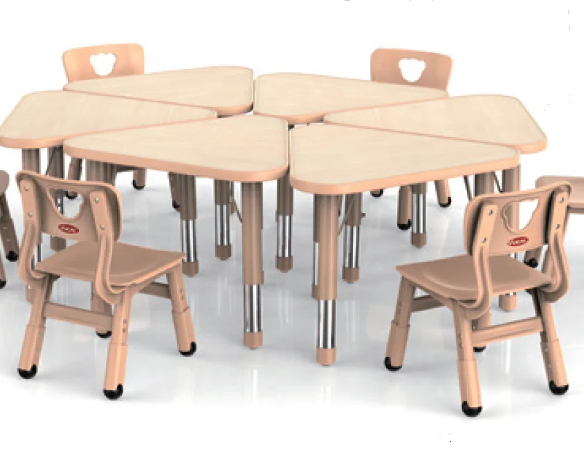 
Familyofchildhood Wood Daycare kindergarten Kids Preschool Furniture Wholesale Children Table And Chair Kids School Furniture 