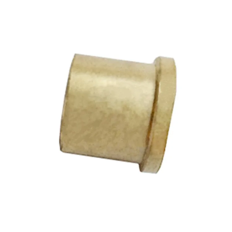 bearing factory customized 8 mm inner diameter bronze flange sleeve bearings