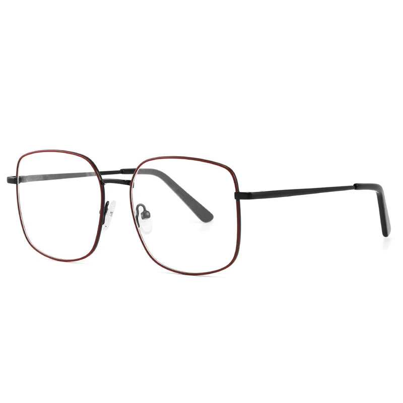 metal frames eyewear big size men glasses metal eyeglasses	eyewear display rack metal