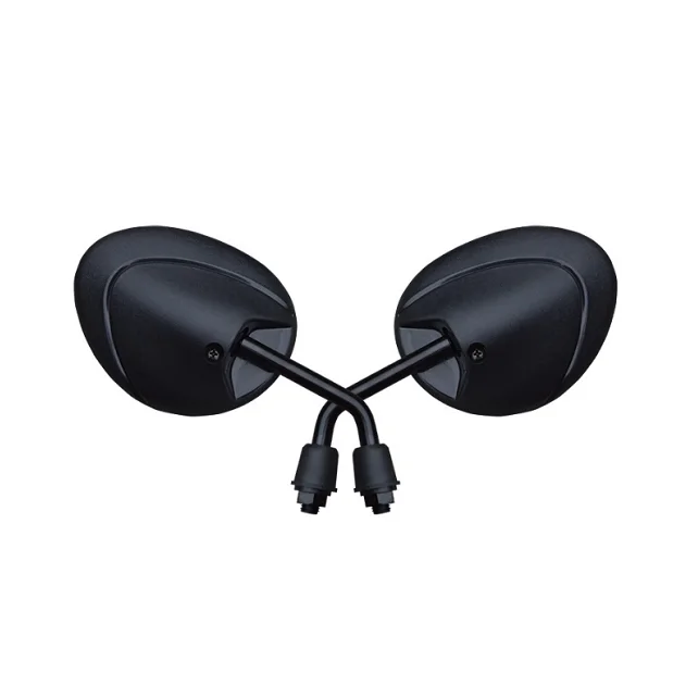 Wide convex mirror rearview mirror of motorcycle