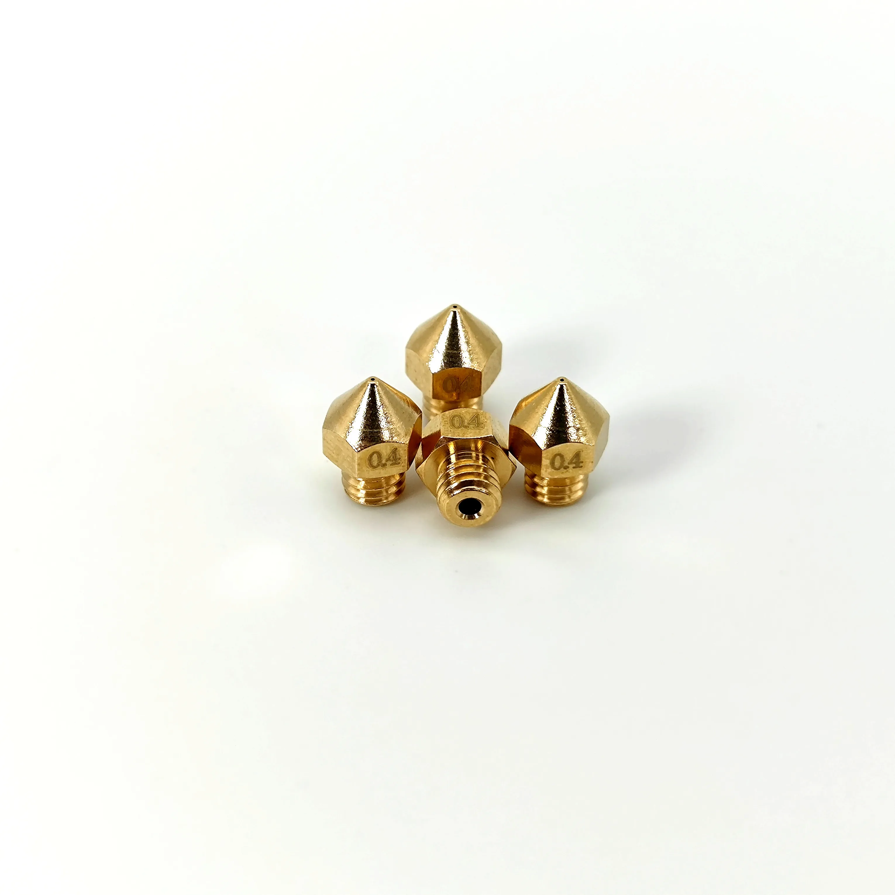 3D printer E3D V6 Brass nozzle 3D printer Brass nozzle CR10 Extruder Brass nozzle