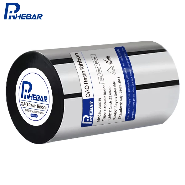 Thermal Barcode Wax Resin Ribbon Thermal Transfer Mixed Ribbon for Thermal Ribbon Printer