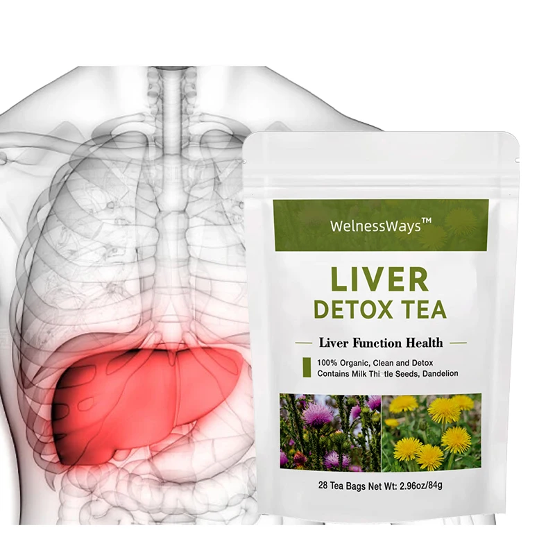 Liver Injury And Recovery Detox Tea Cleanse For Fatty Liver Liver Care Tea Bag Kidney