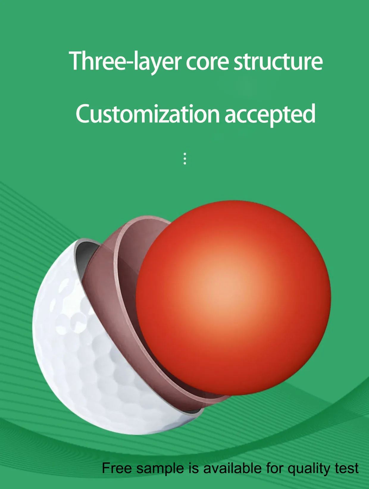 Customised Dollar Taiwan Golf Ball Manufacturer Clamshell Packaging Branded Fish Food Price Rubber Golf Balls With Logo