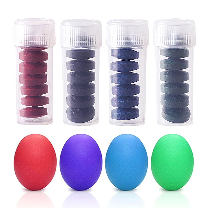 Factory Wholesale Food Grade Easter Egg Dye Dry Tablet Pigment for DIY Egg Colorful Tablets Edible Colorant Effervescent Tablet