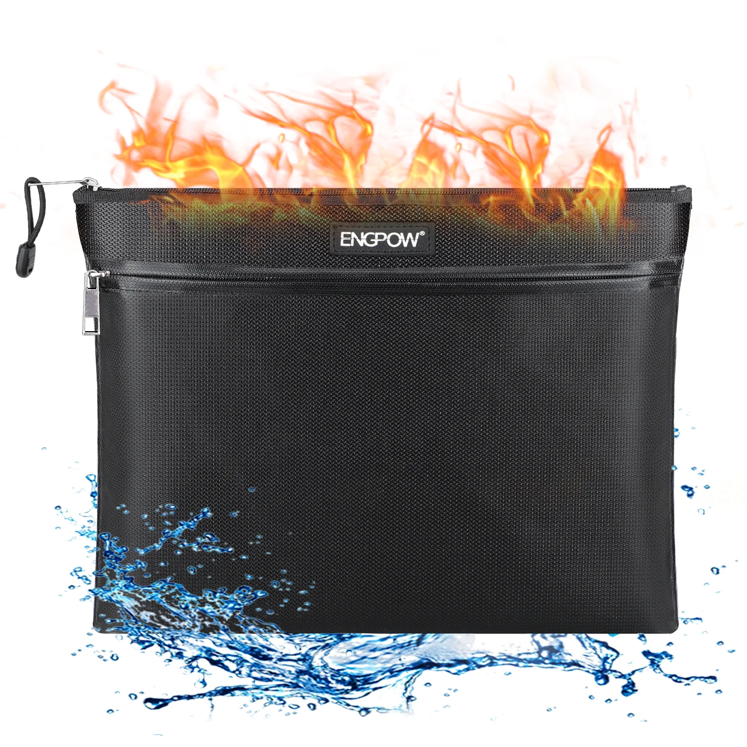 Waterproof Fireproof Documents Cash Passport fiberglass fireproof bag
