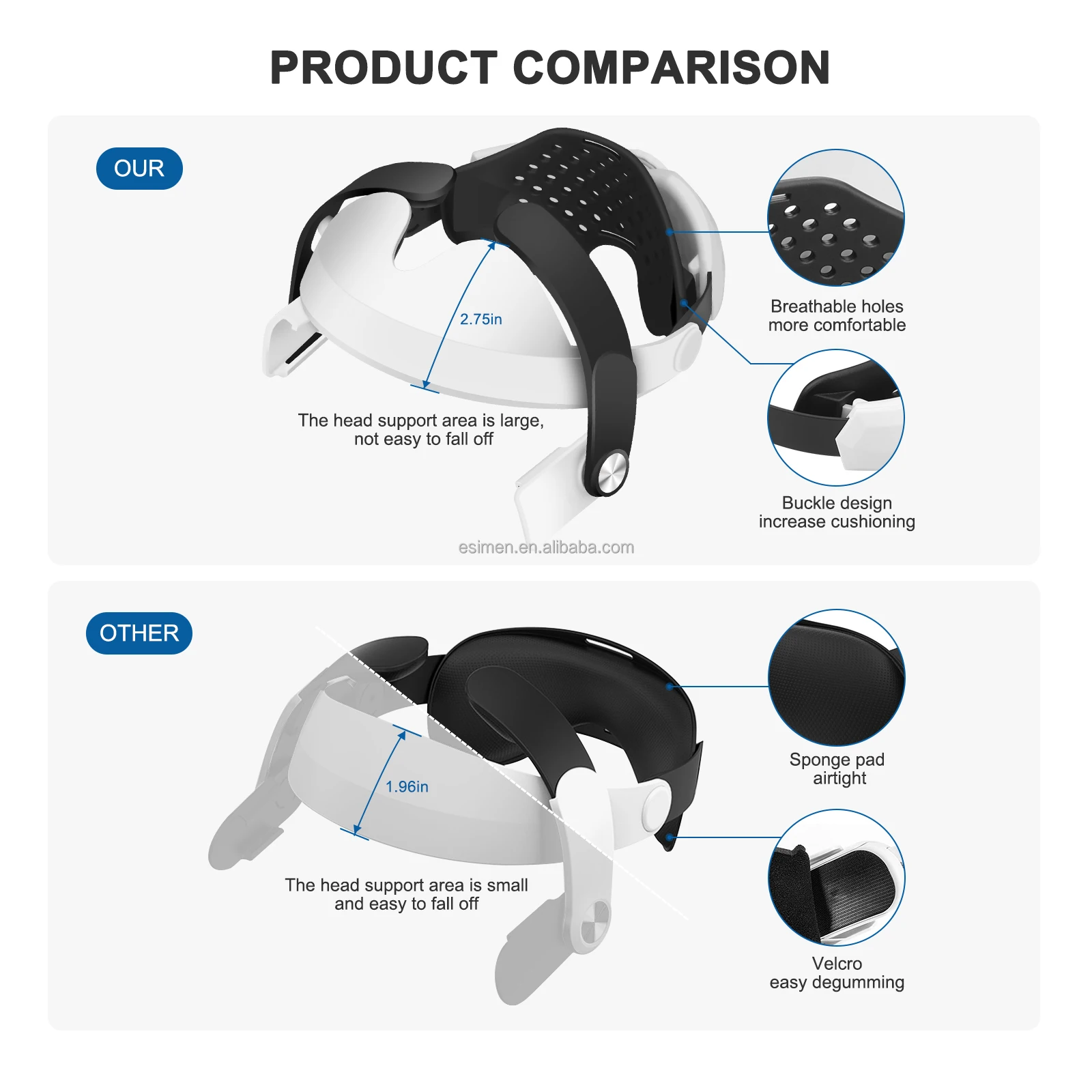 Силиконовая крышка для лица VR + ремни для головы для ремня Oculus Quest 2 Halo, регулируемый ремешок для уменьшения давления головы для Oculus Quest 2 Elite