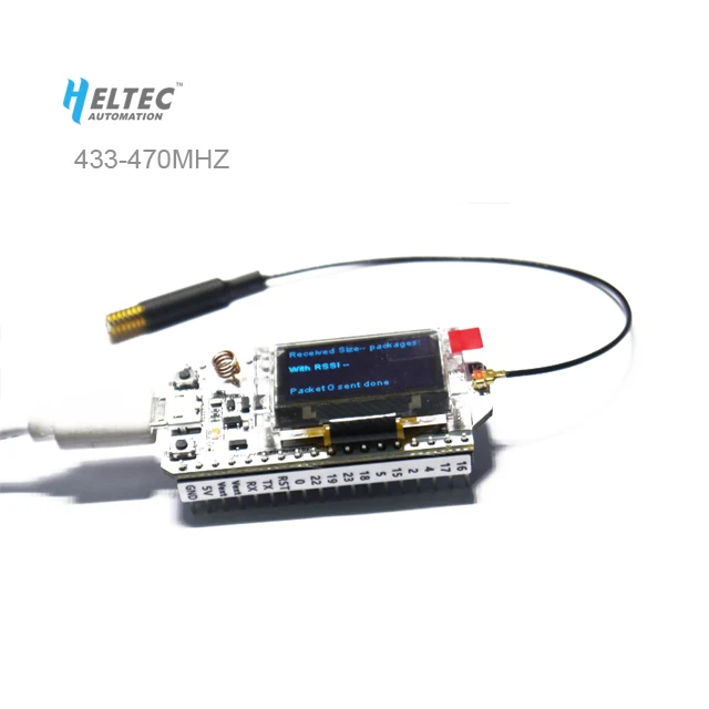 Модуль LoRa 433 МГц 470 SX1278 SX1276 ESP32 для