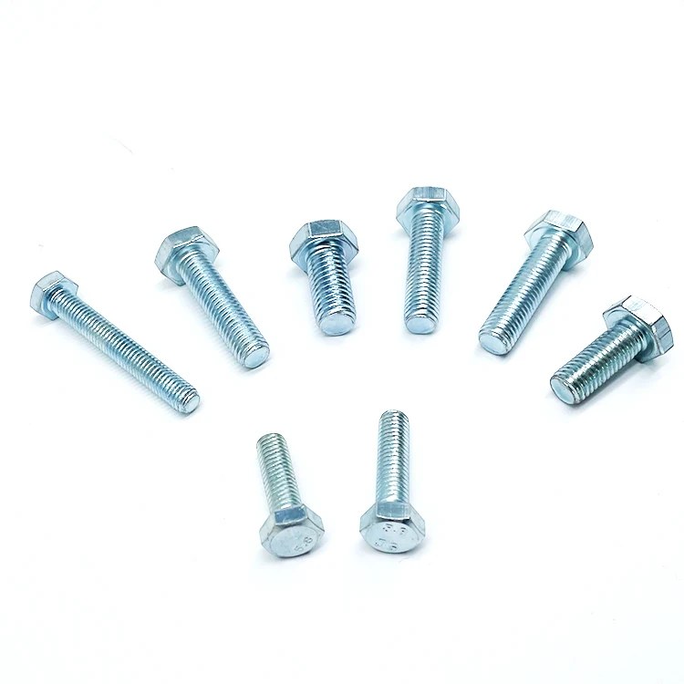 Din933 Stainless Fastener Full Thread Hexagonal Bolt 1/4 Din 933 Hex Head Bolt Manufacturer
