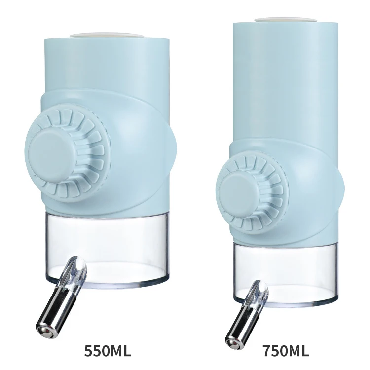500ML/700ML Automatic Pet Hanging No Drip Chew Proof Drinking Water Bottle for Rabbit Hamster