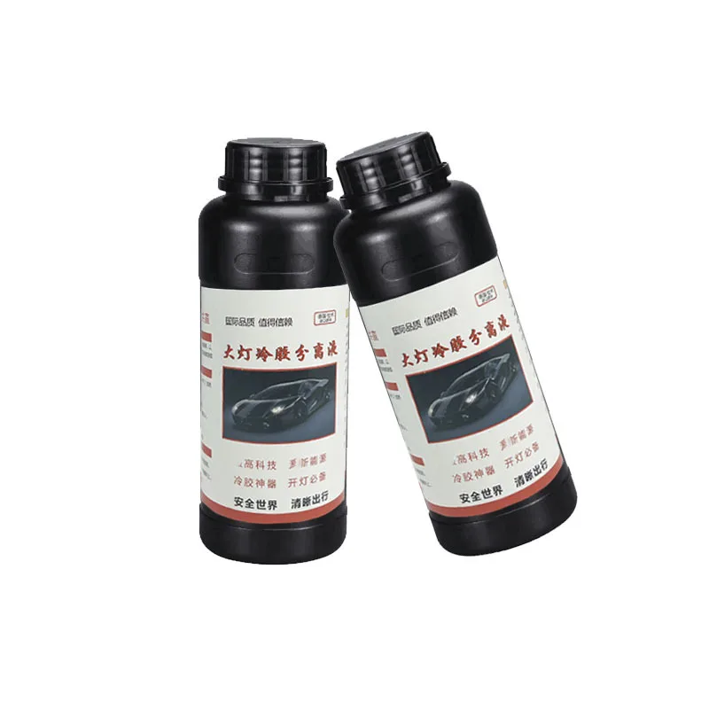 C1022 500ml Car Headlight Disassembly Kit Cold Glue Separation Liquid Lamp Replacement Auto Detail Sealant Glue Headlamp Spray