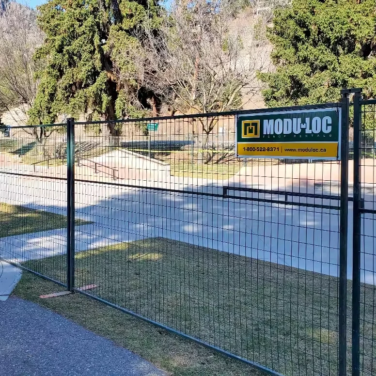 Best Quality Canada Construction Quality Steel Fence 10ft 3D Temporary Gate Hot Dipped Galvanized Waterproof Security Fence