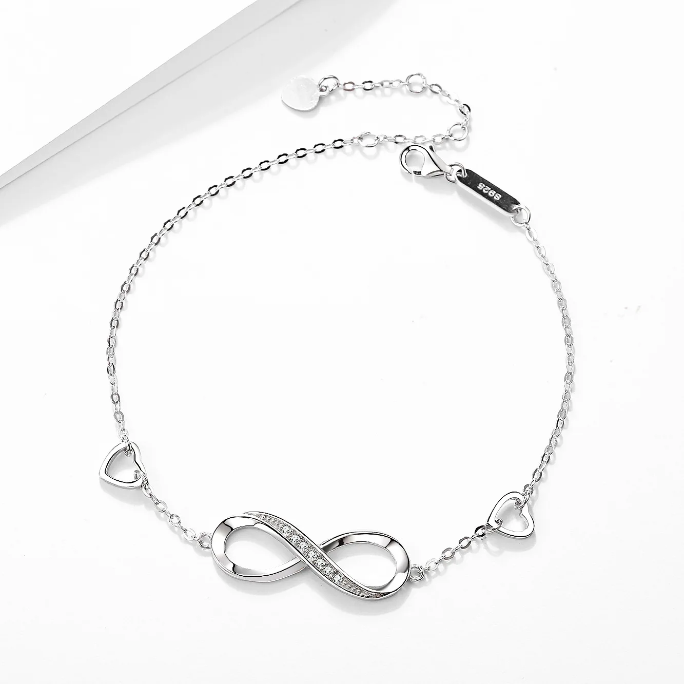 Jewellery bracelet Fine Smart 925 Personalized 8 Heart Fashion Jewelry Bracelets for Women