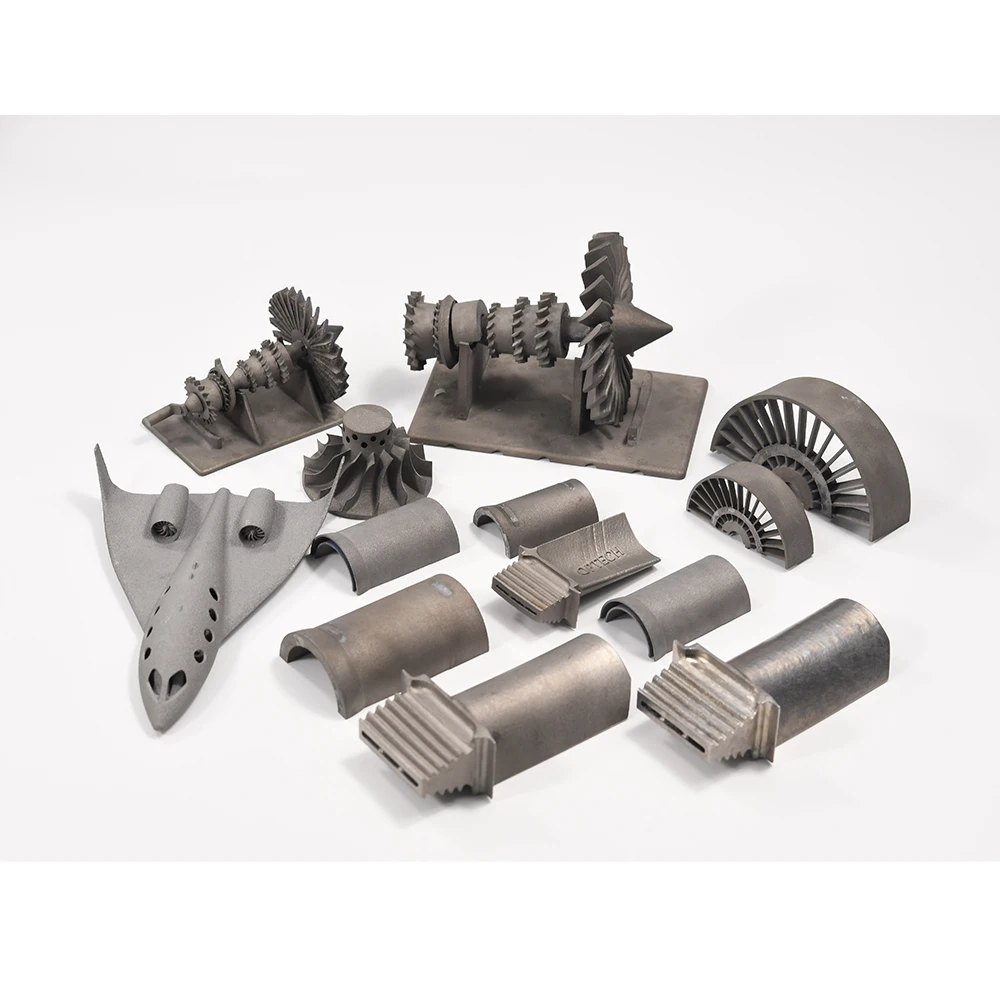 additive manufacturing The plane impeller Titanium aviation parts SLM Metal 3D Printing Service