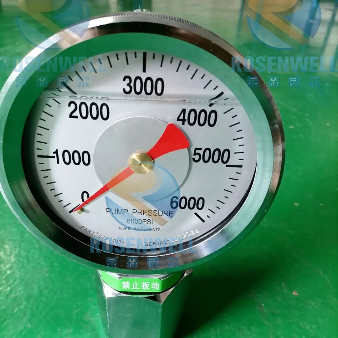 
YK series Standpipe pressure mud pressure gauges 