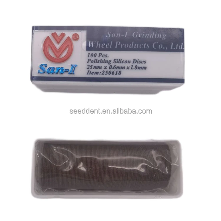 Зубной шлифовальный круг San-I режущие разделительные диски из оксида алюминия и кремния полировальные кремниевой смолы