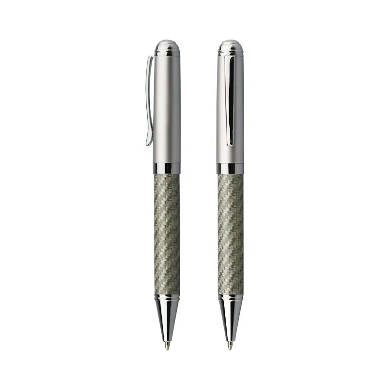 Business Ballpoint Pens Writing Set Smooth Writing Carbon Fiber Roller Ball Pen for Personal Signature, Office,Executive