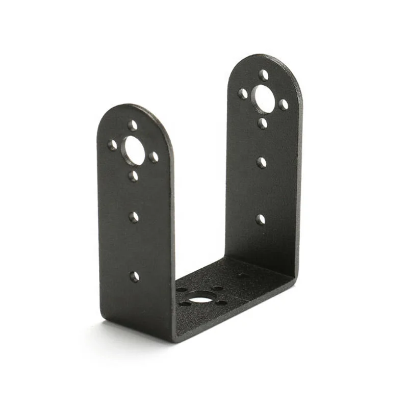 Precision Sheet Metal Bending Laser Cutting Aluminum Stainless Steel Custom Sheet Metal Fabrication Wall U Bracket