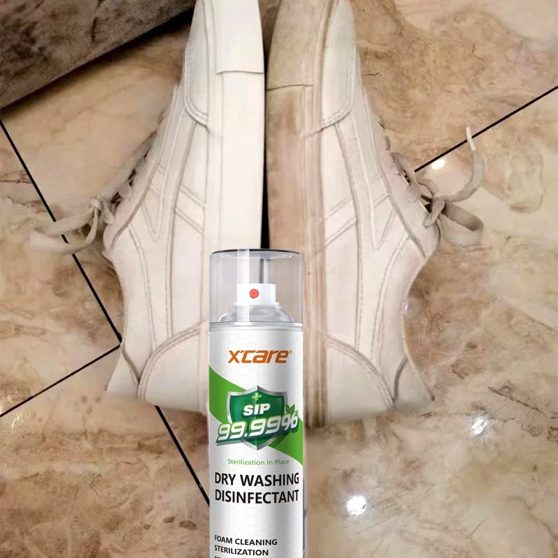 Factory Direct Selling The Newest Formula  Rich Foam Water Free White  Shoe Cleaners 339ml