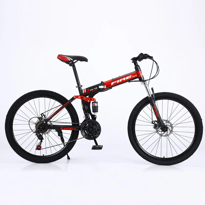 Outdoor Sport High Carbon Steel 26inch Mountain Folding  E Bike