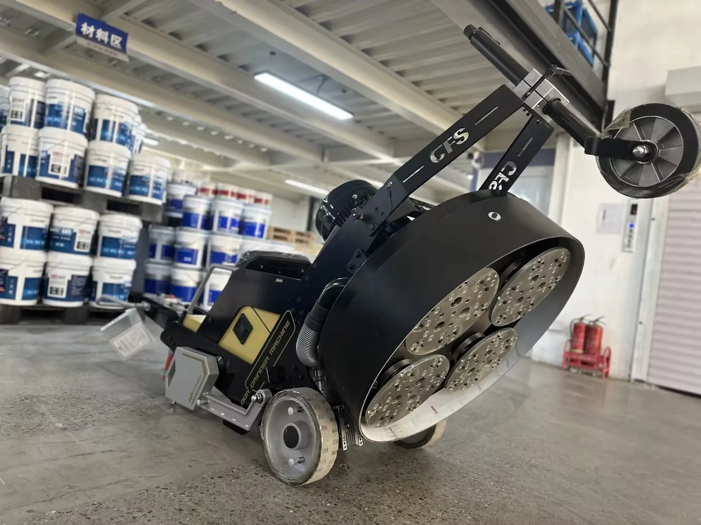cfs 920 working area  remote control ride on   polishing machine concrete  concrete grinder  with vacuum