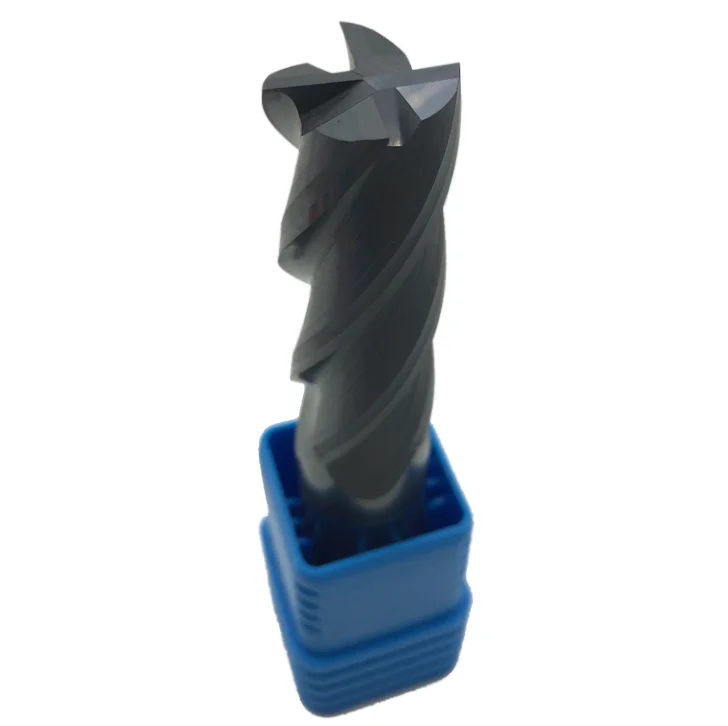 45HRC 10mm solid tungsten carbide end mill cutter cnc tools for steel and stainless steel
