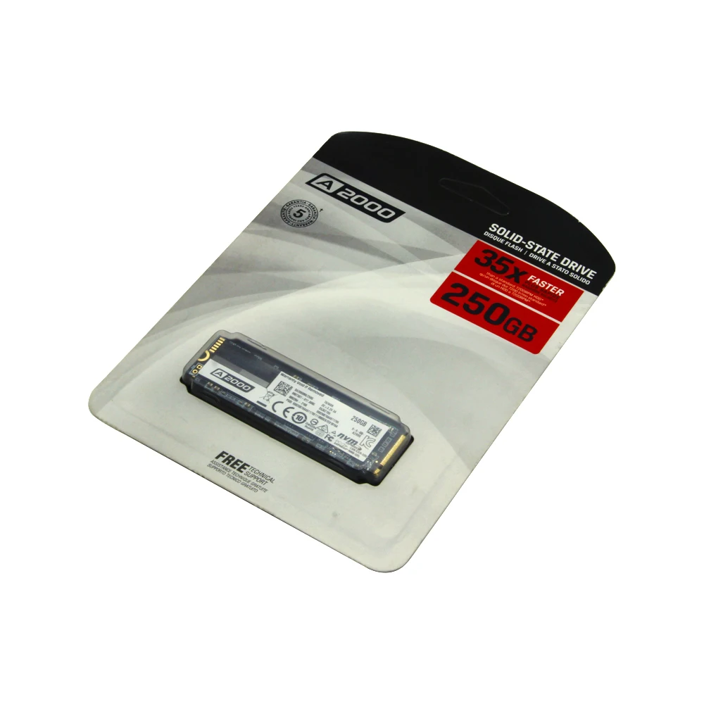 A2000 M.2 Nvme Pcie 250gb 500gb 1tb For Laptop Server
