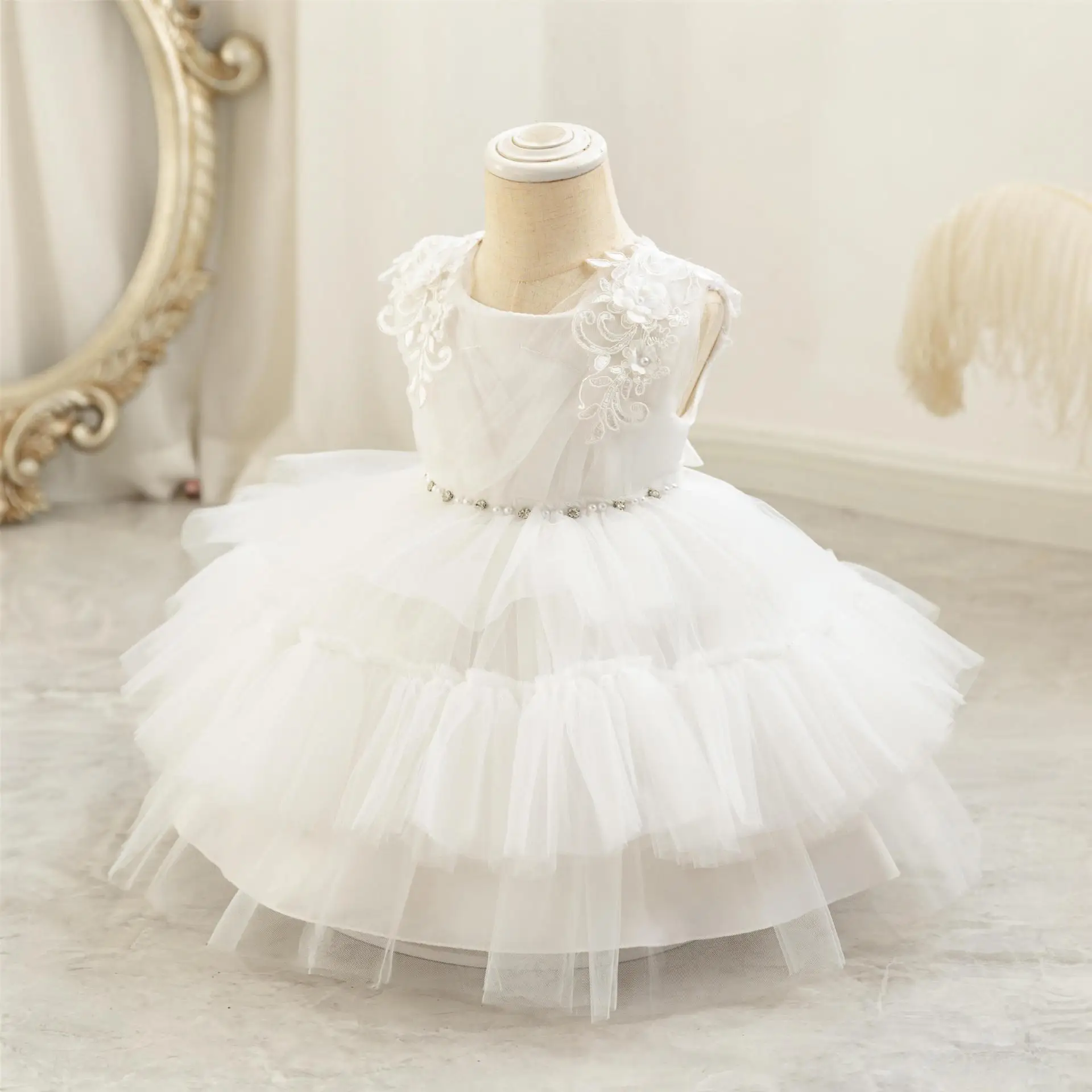 2 Year Old Girl Fancy Baby Girl Dresses Party Dress Kids Flower Girl Birthday Dress