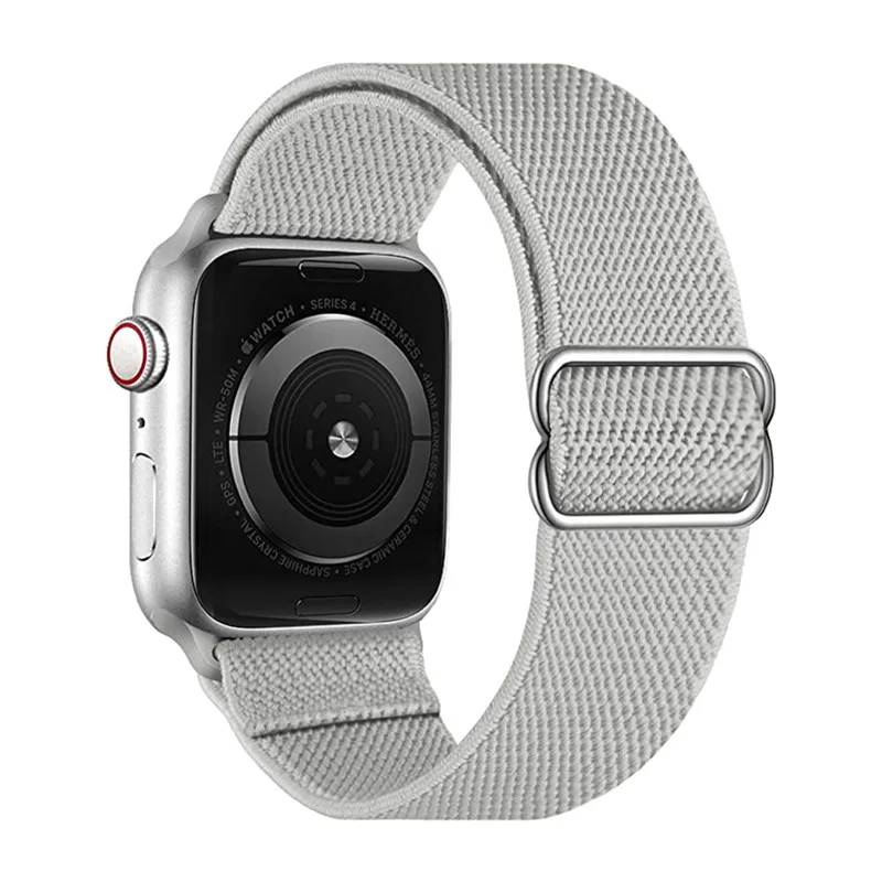 Designers Braided Loop Fabric Nylon Smart Watch Strap Band For Apple Watch