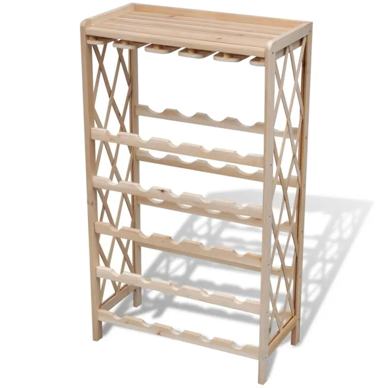 High Selling Luxury Barrel Wine Rack For Supermaket With Light Holer