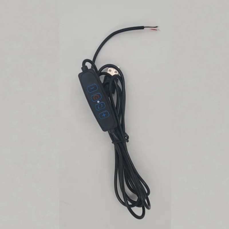 5 в постоянного тока светодиодный диммер Usb-порт линия питания затемнение подходящий к цвету удлинитель живой свет