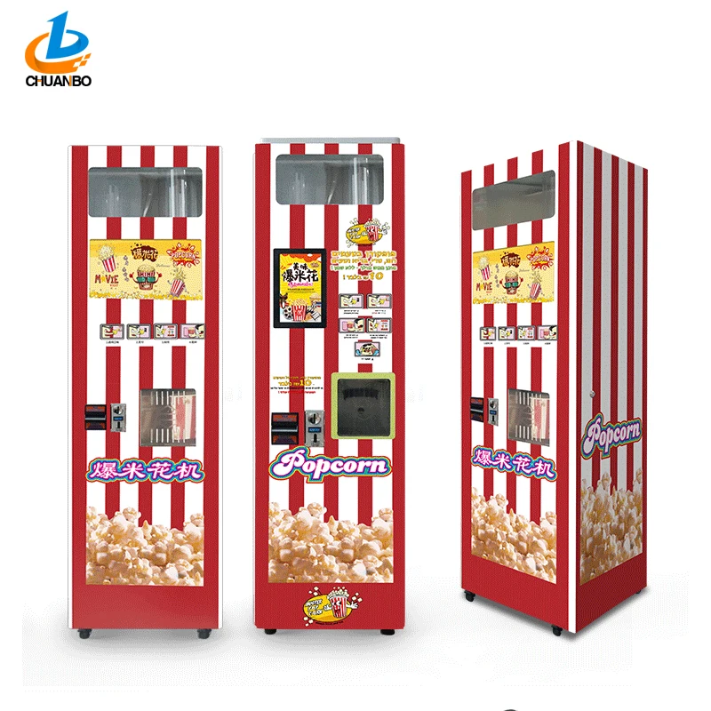 High quality self service popcorn making machine automatic vending machine directly factory for sale