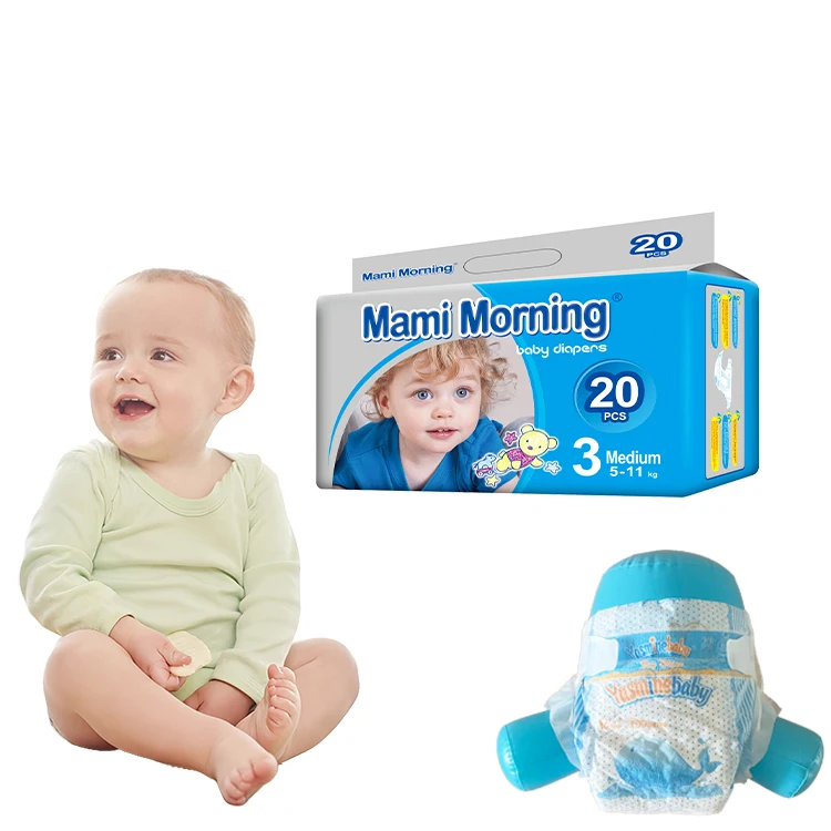 A grade cheap price loose baby diapers bulk packing compressing in bales