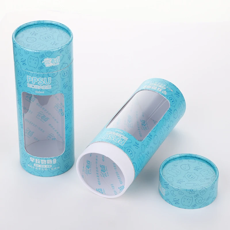 biodegradable eco friendly cosmetics cylinder herbal tea packaging lipstick sure deodorant cardboard paper tube packaging