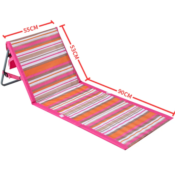 Beach Mat Chair With Waterproof Beach Camping 100% Polyester 600D Oxford Picnic Mat Blanket