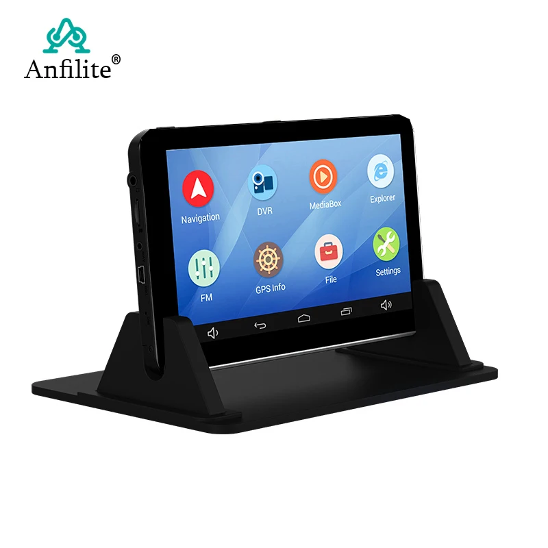 Автомобильный видеорегистратор, 7 дюймов, Android, GPS, 1080P, 16 ГБ, 768 м