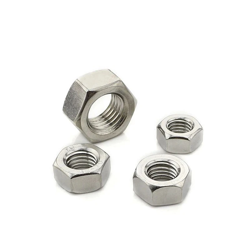 ASME B18.2.2 DIN934 GB6170 SS304 316 1 '3/4' 4 'ASTM A194 F594 шестигранные гайки