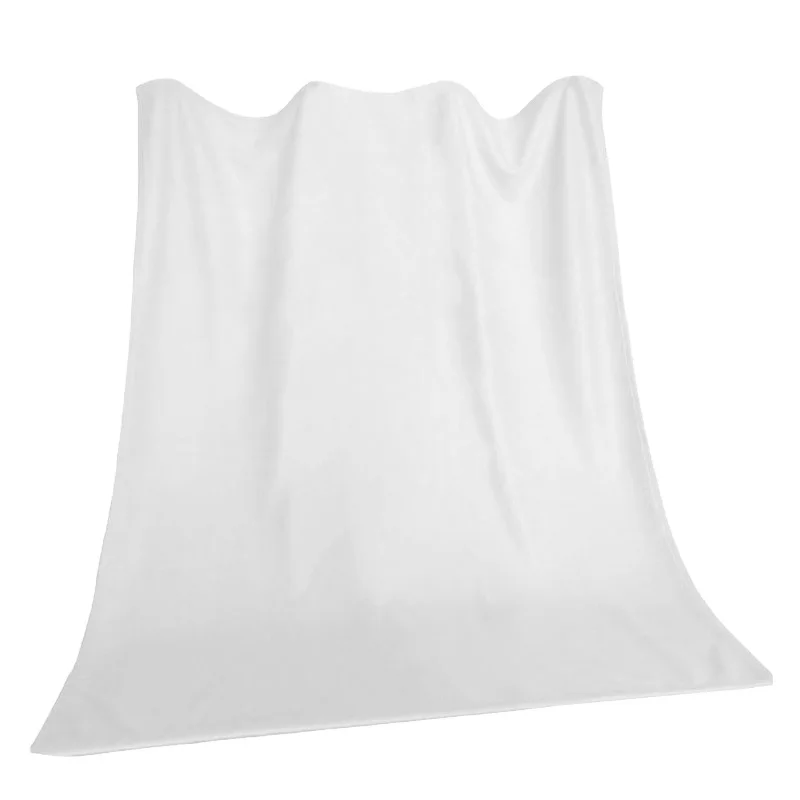 Custom polar fleece photo blanket sublimation Arctic blank blanket with print