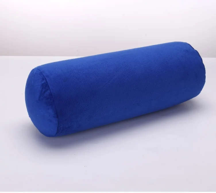 custom PVC flocking round shape back pillow outdoor travel health pillow inflatable sex positions love pillow