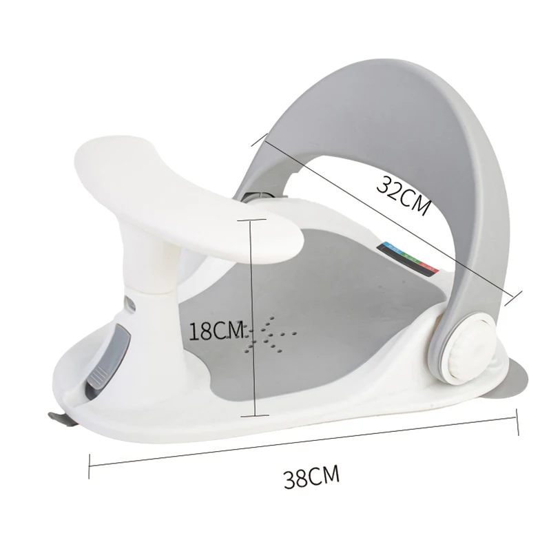 Factory Wholesale Baby Products Bath Seat Trainer Baby Anti Slip Bath Seat For Toddler Adjustable Backrest Bath Seat