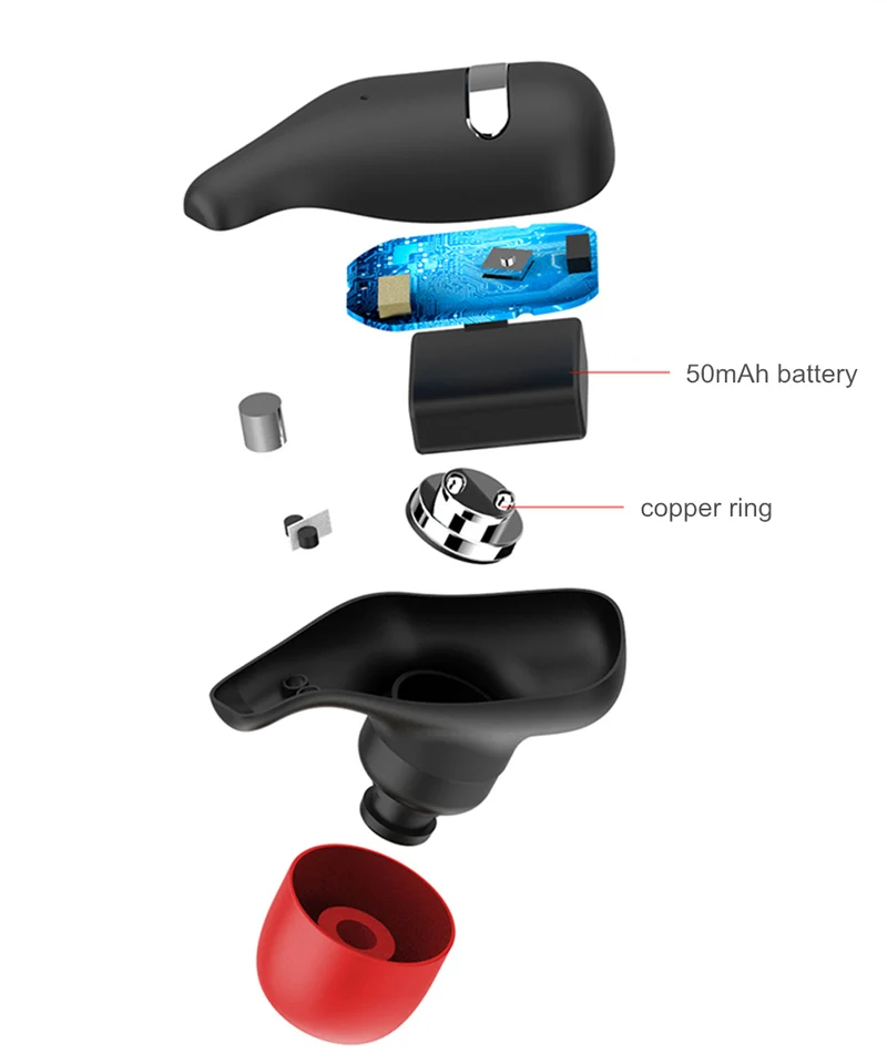 Новый низкой мощности стильный портативный мини беспроводная bluetooth-гарнитура для всех мобильных телефонов наушников