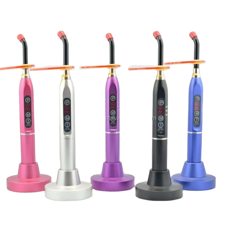 Easy operation Dental unit Mobile/portable dental unit with top mounted tray dental curing light