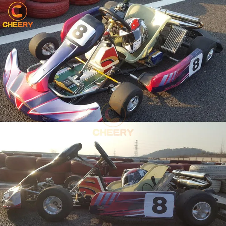 Крытый гоночных игр 150cc 8.3HP 90 км/ч бензин высокой скорости для картинга Профессиональный go kart продажи