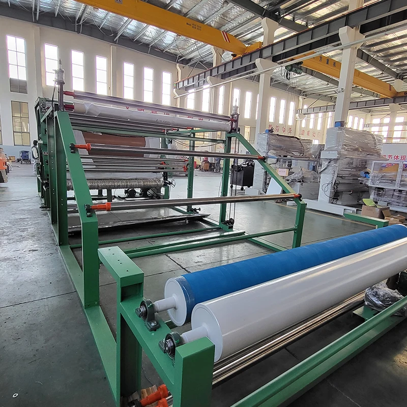 Yuan Hua lamination machine price Water Adhesive Base Laminating Machine for carpet making Sponge Foam