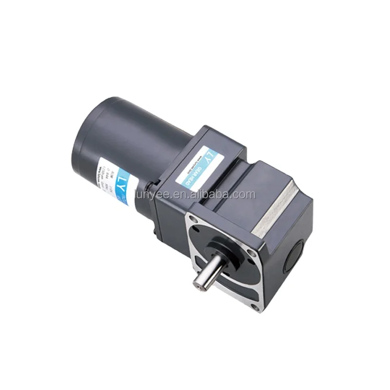 25W ac reversible geared motor right angle