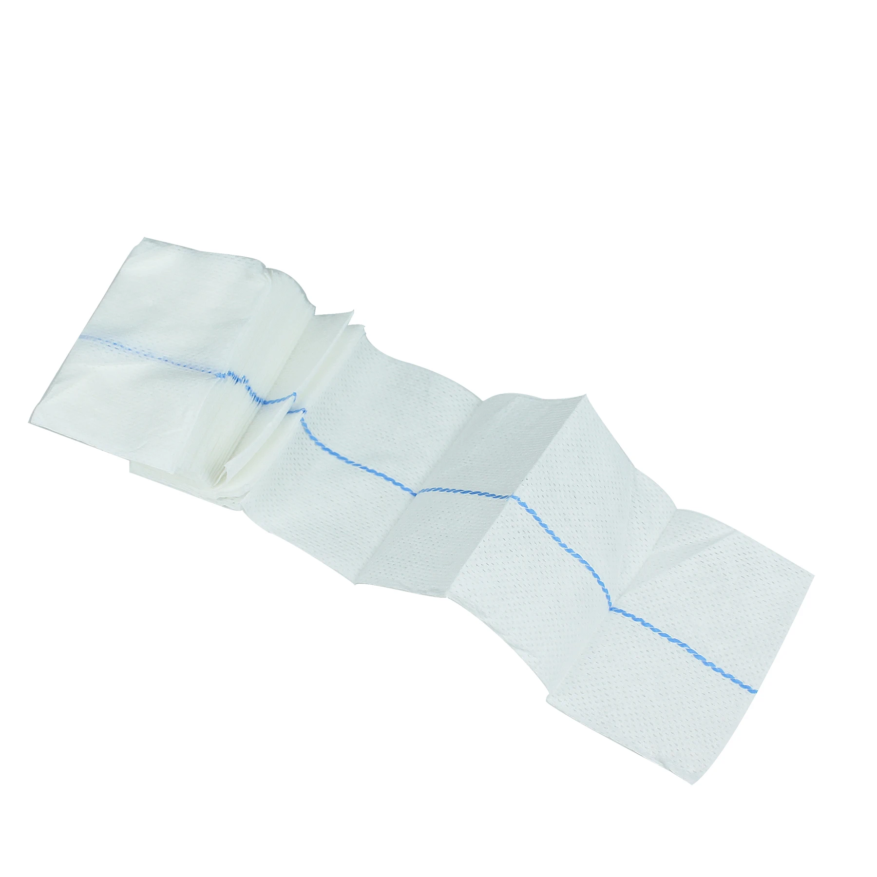 OEM High Quality Kaolin Hemostatic Gauze Medical Combat Gauze Emergency Trauma Z-Fold Hemostatic Kaolin Gauze