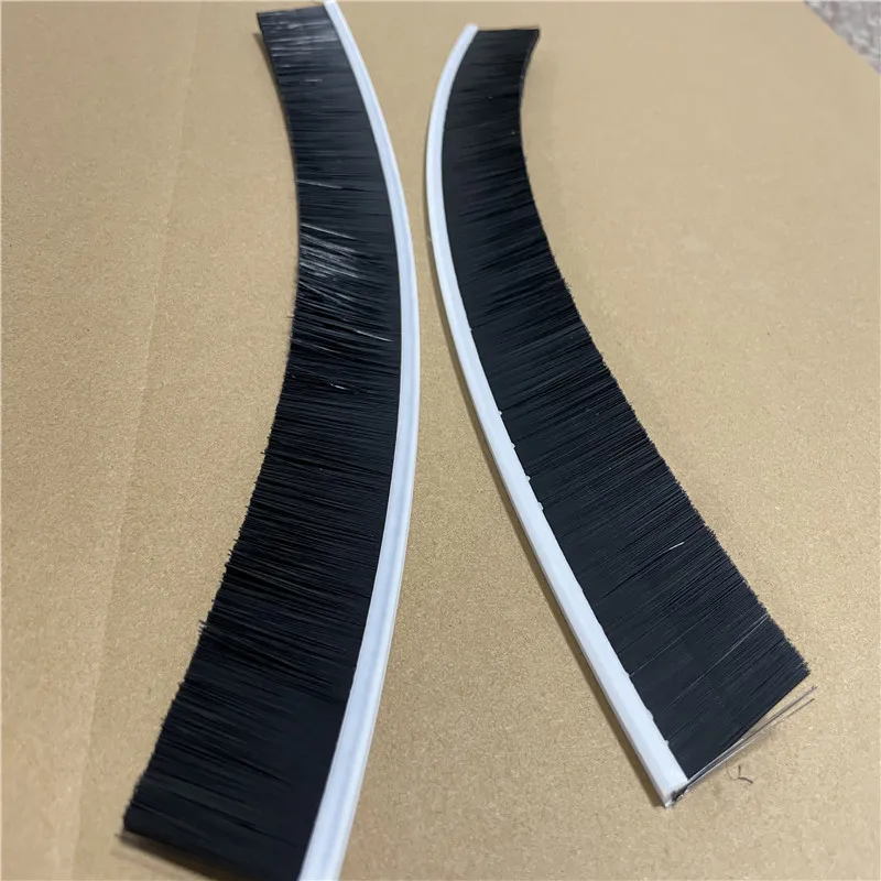 CMX soft base seal brush strip soft black nylon silk brush