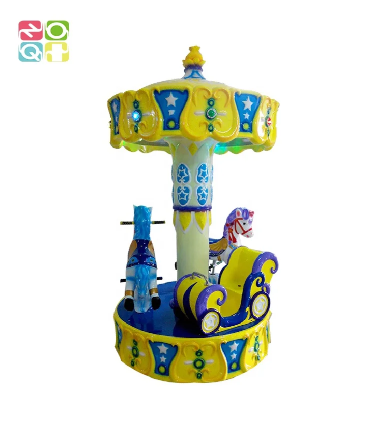 3 Player 6 Player Amusement Merry Go Round Playground Equipment Carousel Ride For Kids