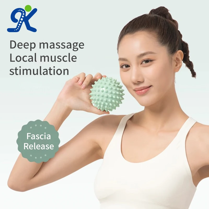 Yoga Training Grip Strength Acupoint Massage Shoulder Neck muscle fascia and physical therapy Massage Hedgehog Fascia Ball